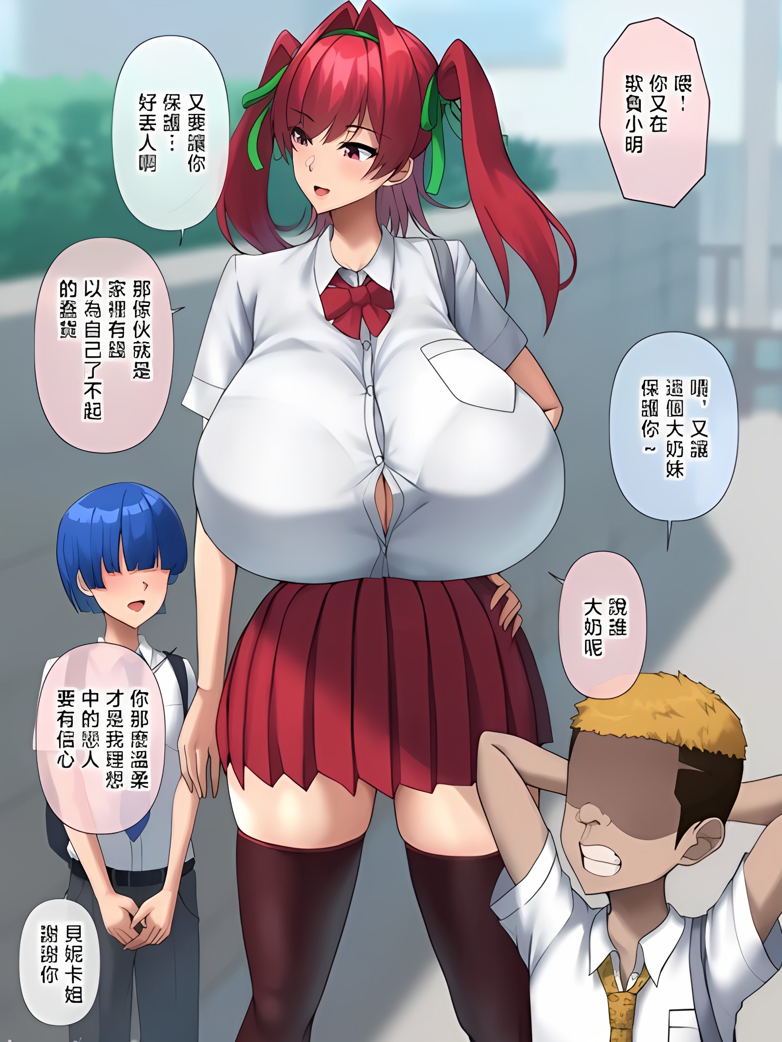 保护我的年长女友是…♥